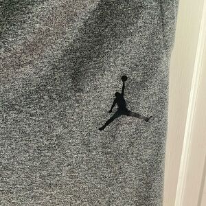 Grey Jordan boys sweatpants.  Size XL